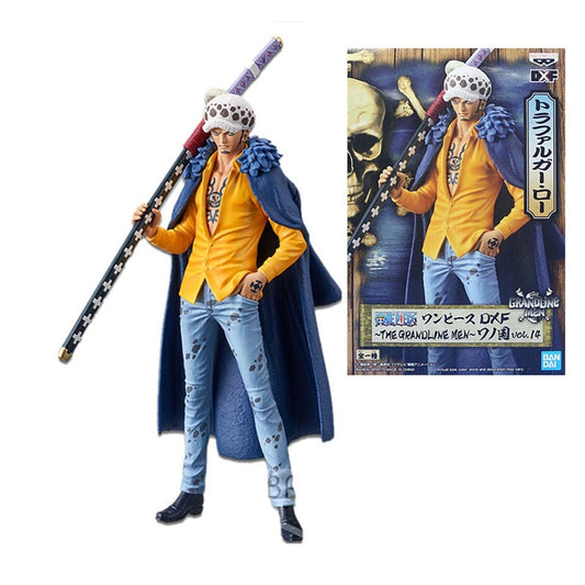 Genuine Japanese One Piece DXF Wano Country Trafalgar Law PVC Collection Model Dolls Toy For Gift - Weeb Clothing